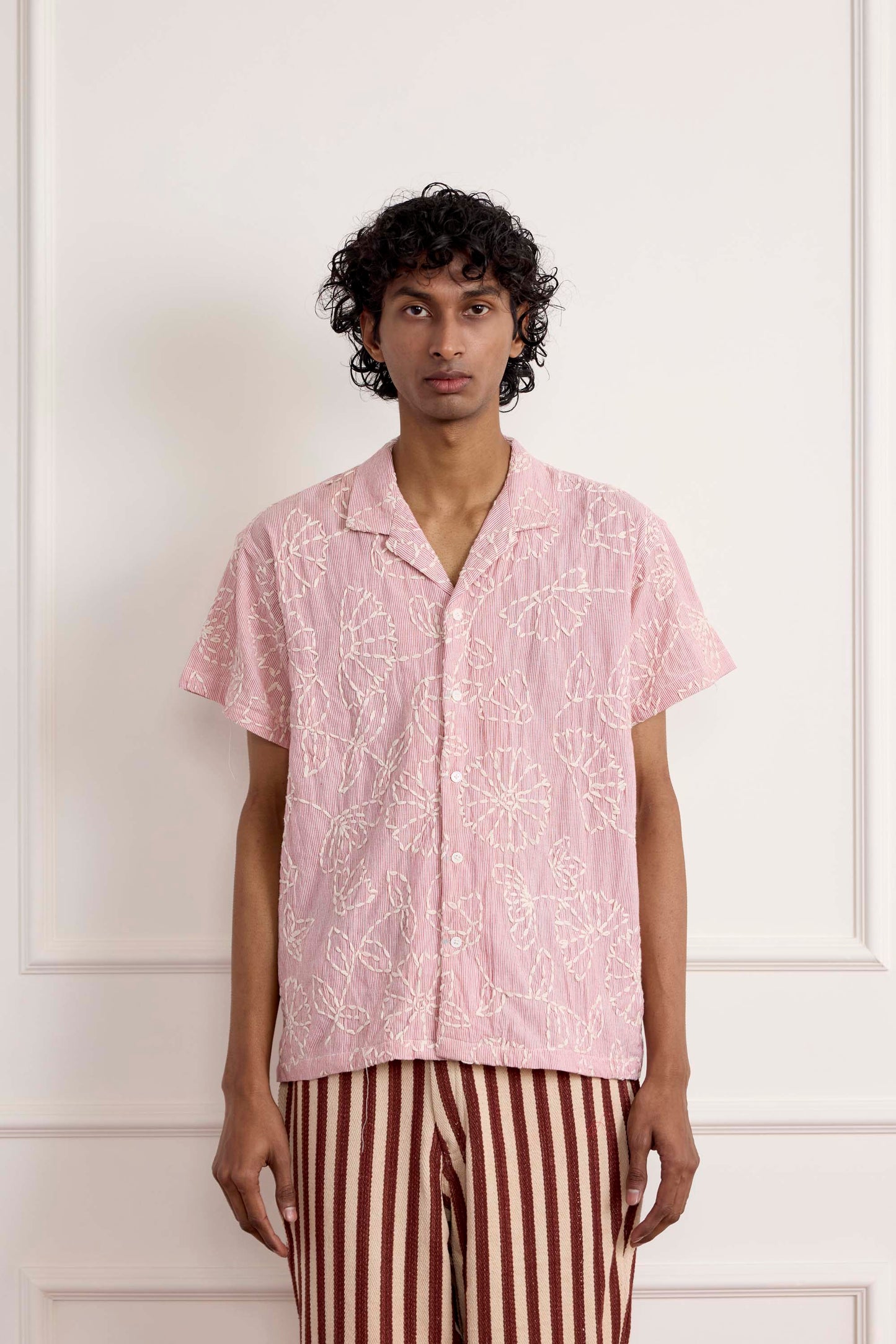 Kantha Embroidereed Shirt