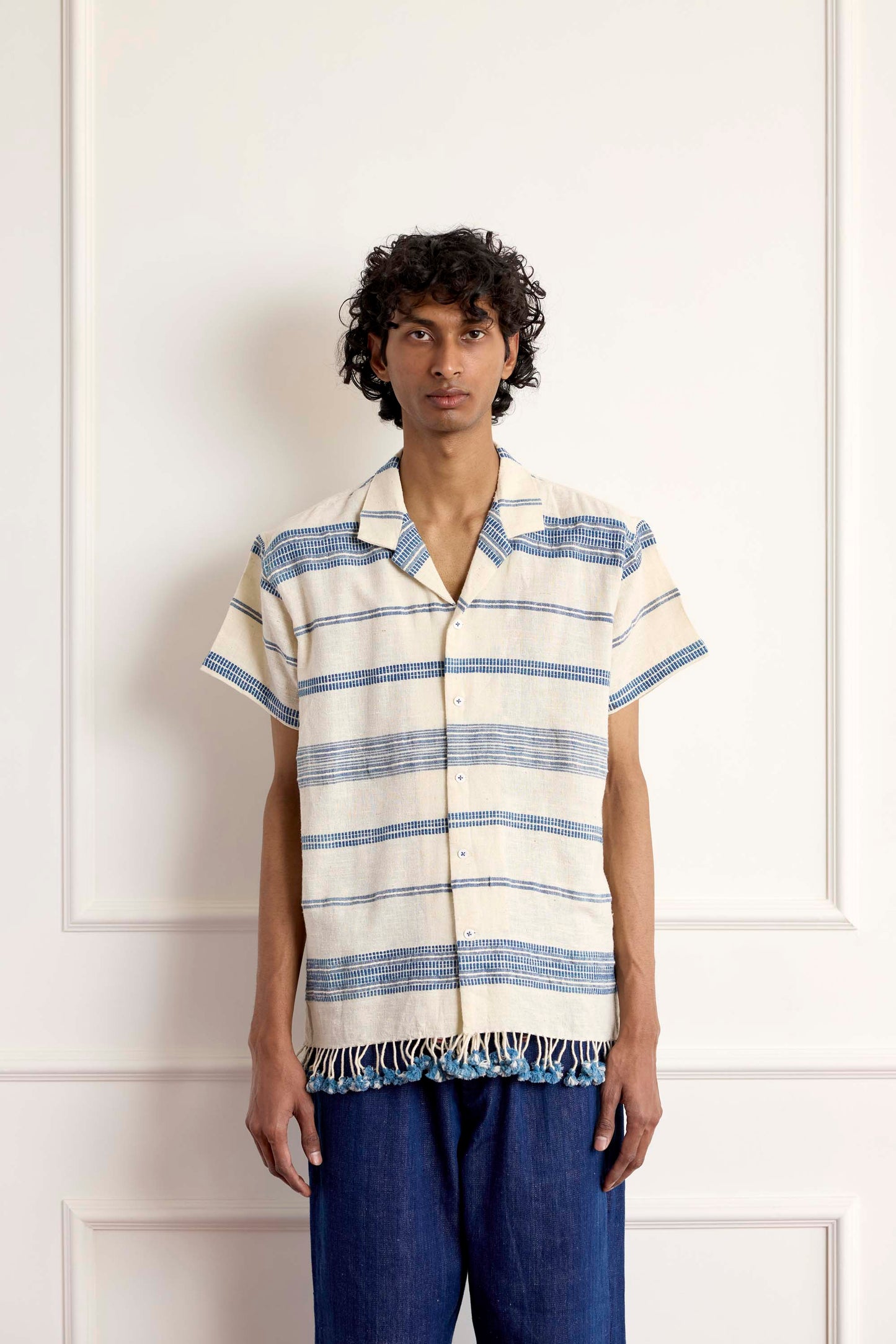 Handloom Stripe Shirt