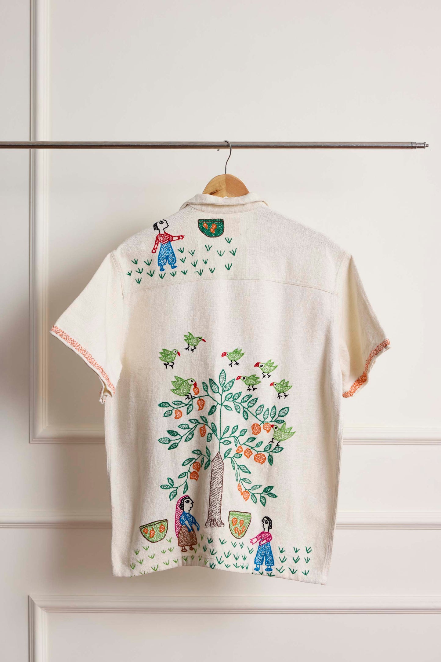 Sujni Mango Picking Shirt