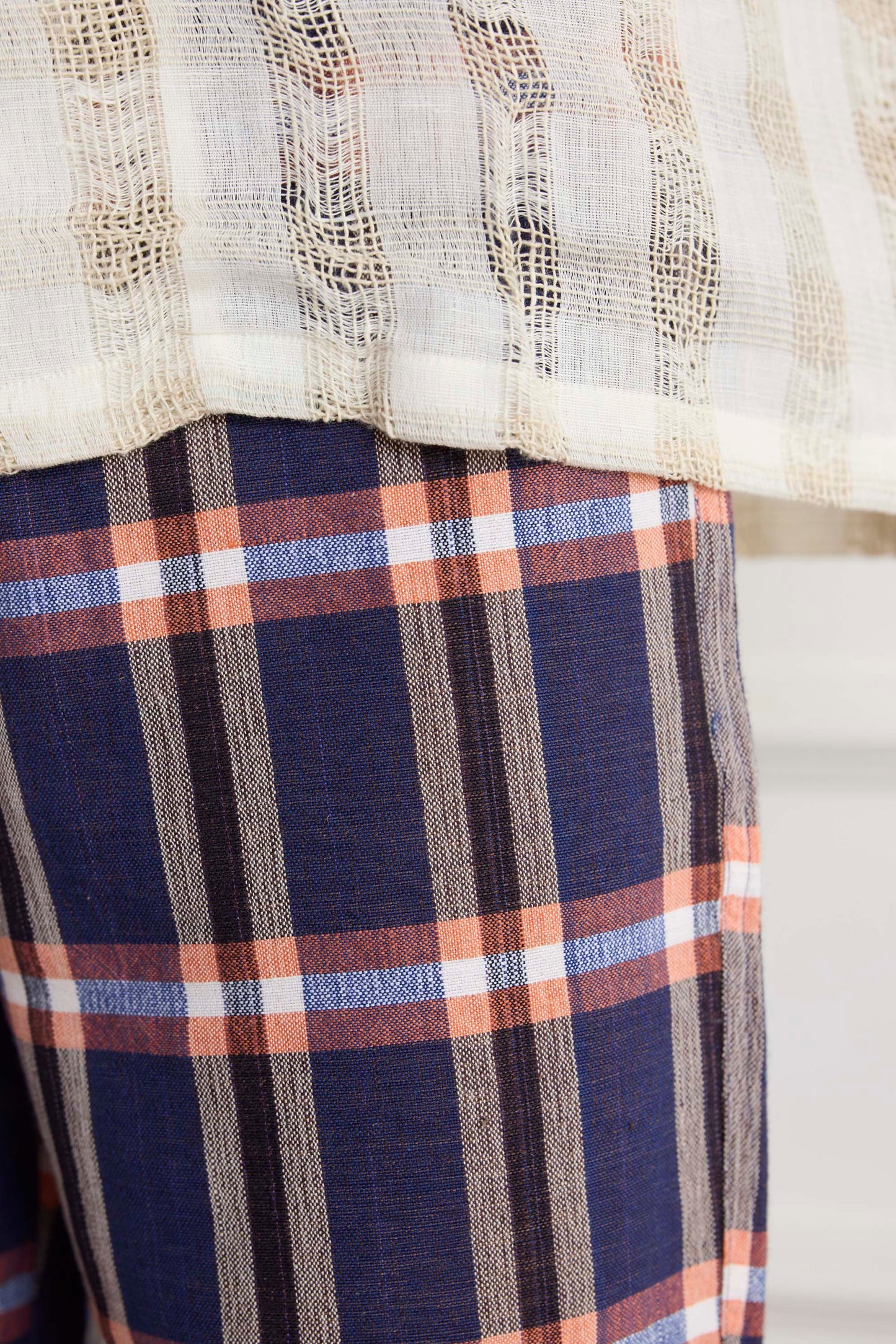 Madras Checks Pants