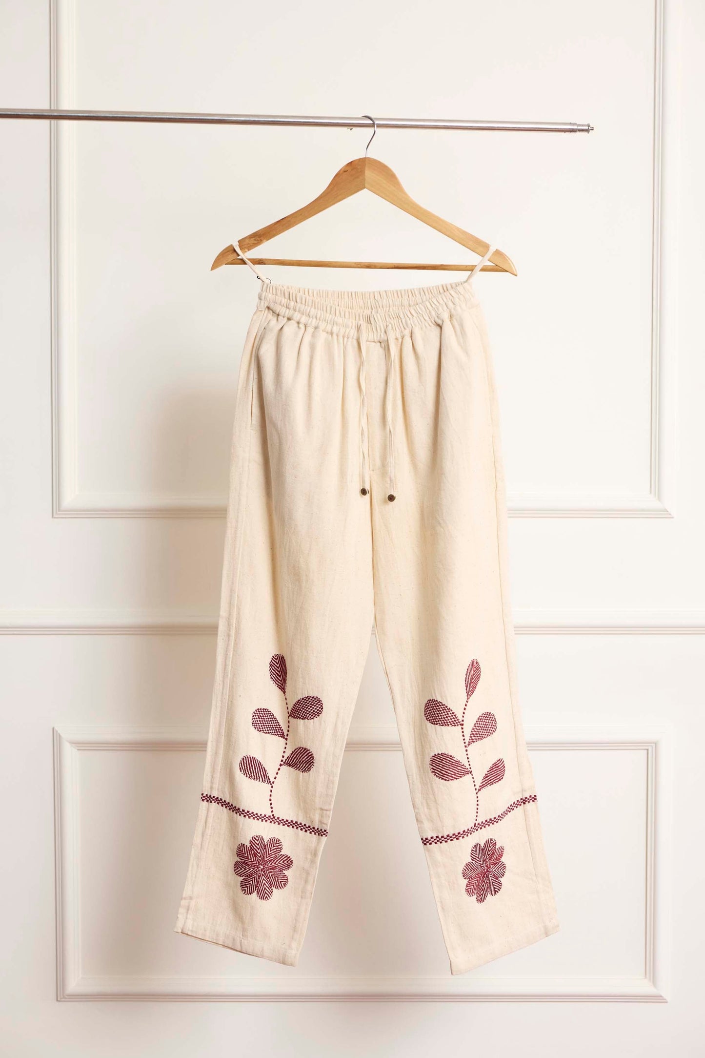 Kantha Embroidered Pants